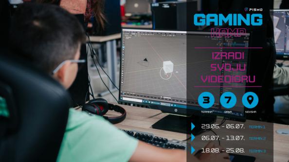 Ljetni gaming kamp za djecu ponovno u srpnju i kolovozu