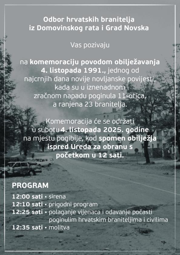 Poziv na komemoraciju 