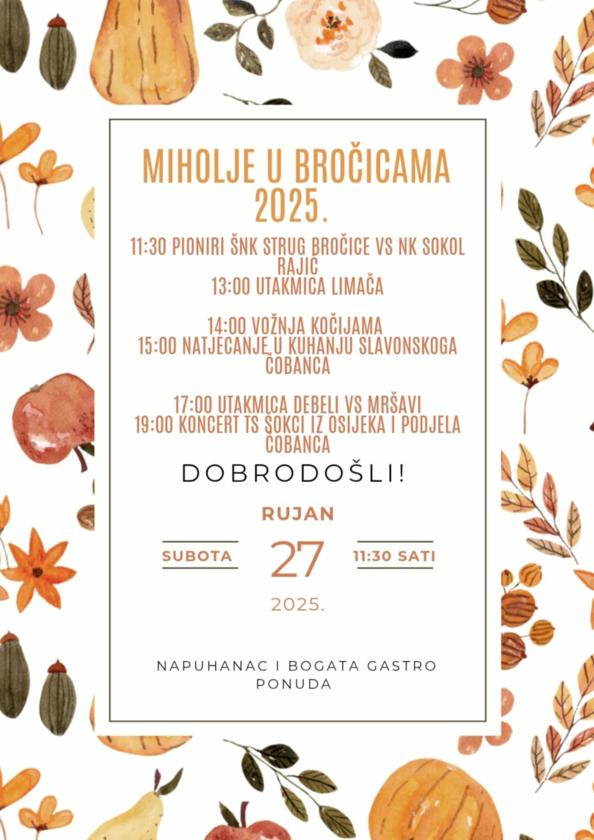 Proslava „Miholja“ u Bročicama