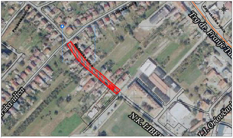 Privremeno zatvaranje prometnice - Radnička