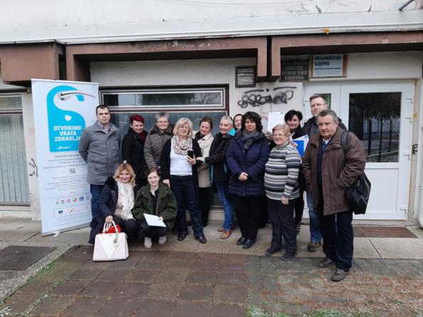 Edukacija članova udruga za mjerenje vrijednosti tlaka i šećera u krvi